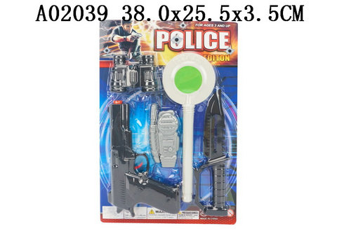 FLINT GUN POLICE SET