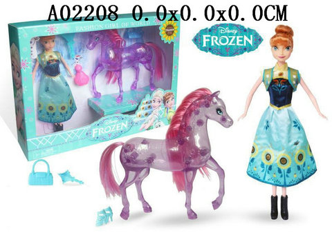 Doll with horse