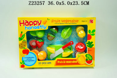 FRUIT VEGETABLE SET10P