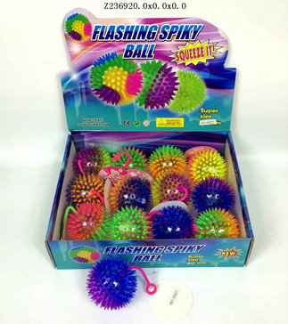 7.5cm ball with light & sound (12p)