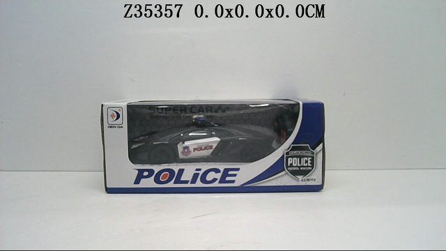 124 R/C police car