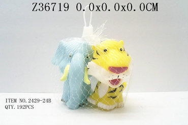 Soft animal&BB whistle2P