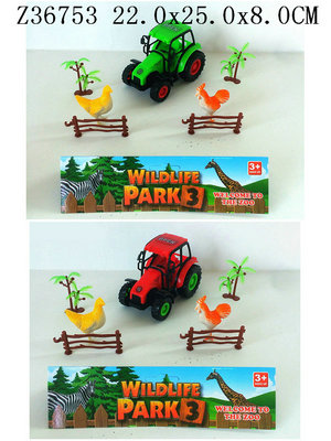 F/p farmer car set